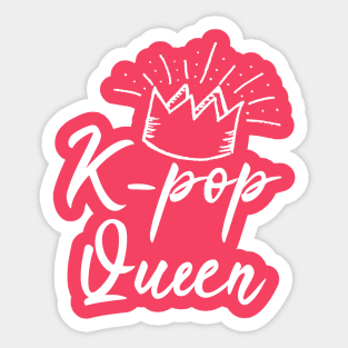 K-pop Queen Sticker